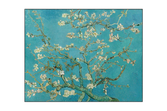 Akustikgemälde Mandelblüte – Vincent van Gogh, schallabsorbierende Wandkunst