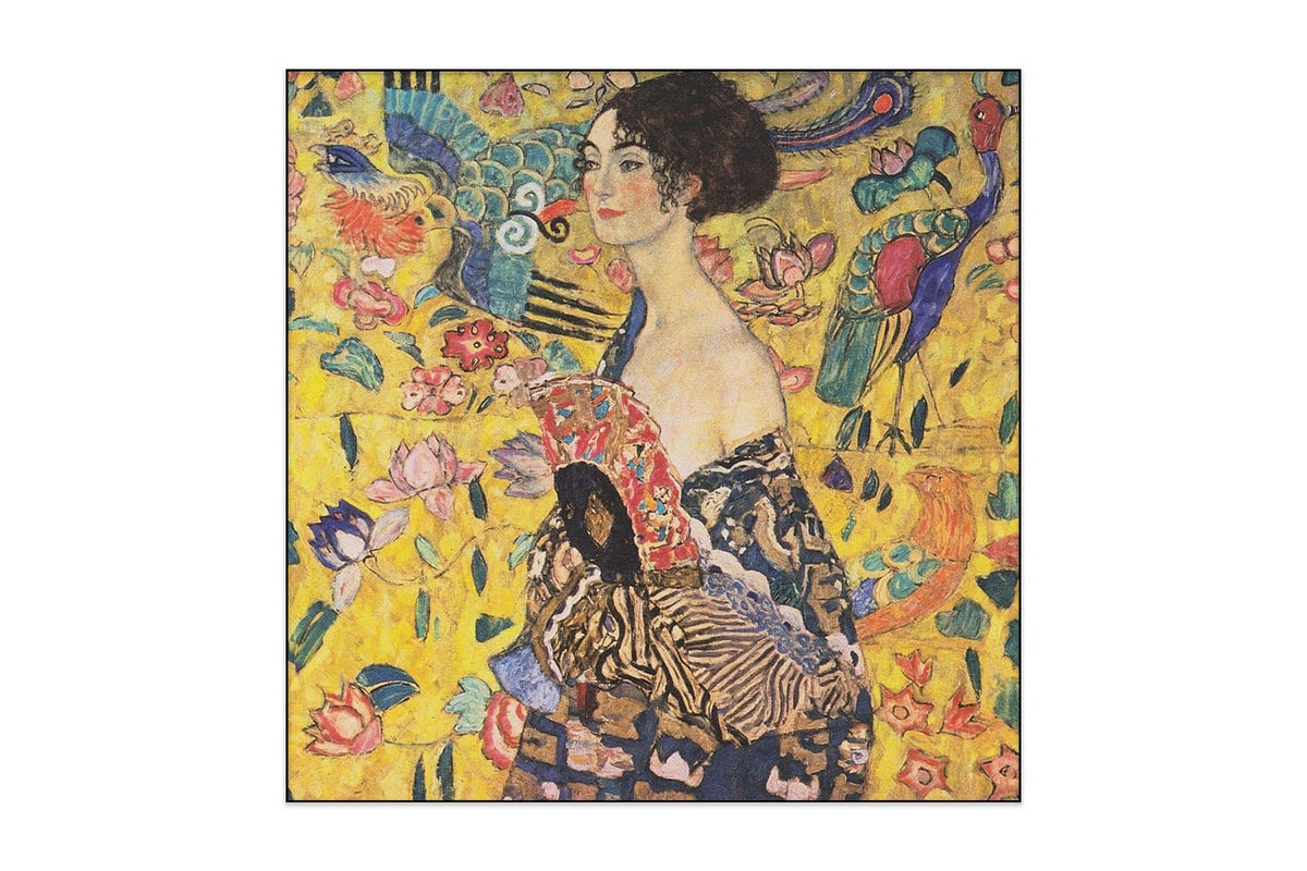 Zusätzliches Produktbild von Gustav Klimt – Dame mit Fächer