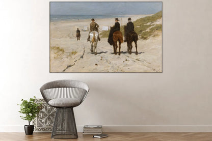 Zusätzliches Produktbild von Anton Mauve – Morgenritt am Strand