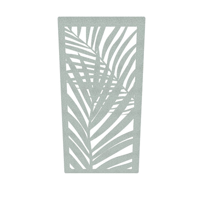 Raumteiler Palm – hängender Raumtrenner mit Filz-Palmblättern