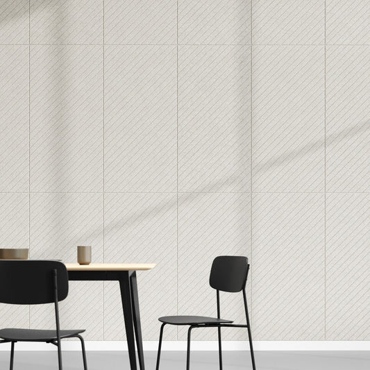 Tile Angle A links in Hellbeige, 120 × 60 cm