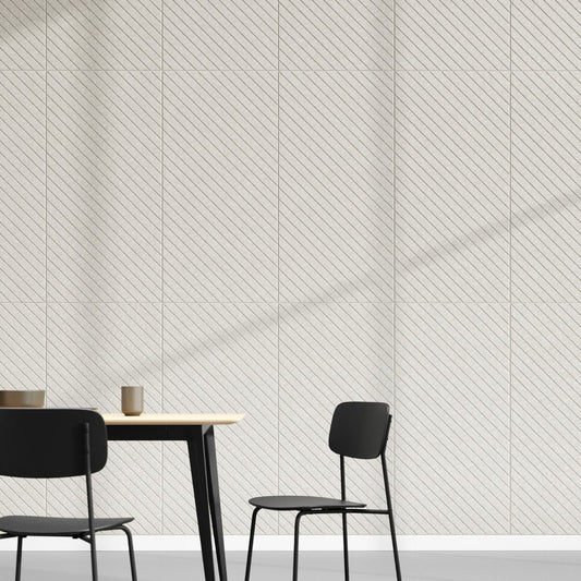 Tile Angle A rechts in Hellbeige, 120 × 60 cm