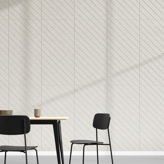 Fliesenwinkel B rechts in Hellbeige, 120 × 60 cm